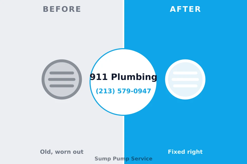 Before and after: plumbing company Beavercreek, OR